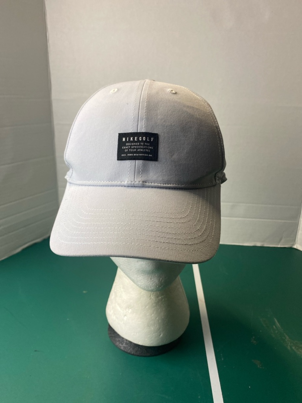 Nike Golf Patch Hat Legacy91 Dri Fit Adjustable Light Blue